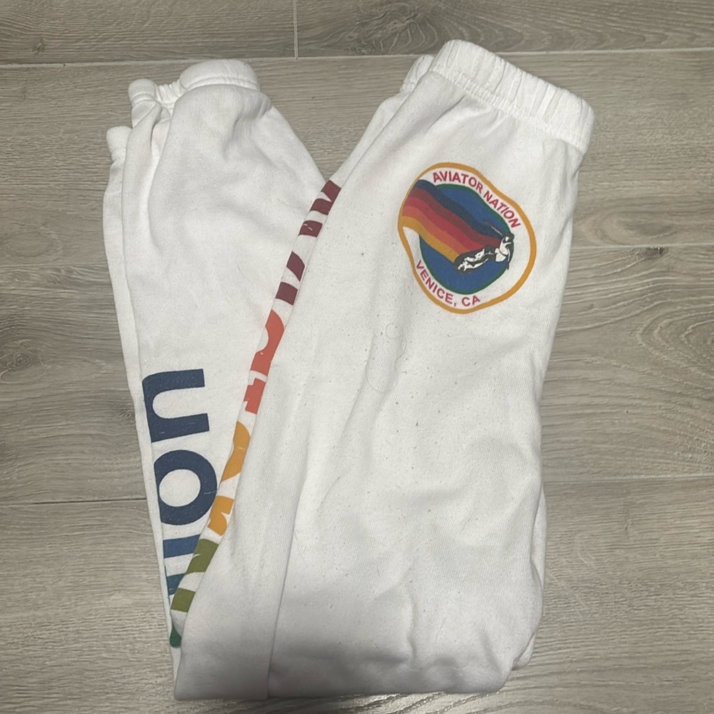 Aviator nation blue sweats